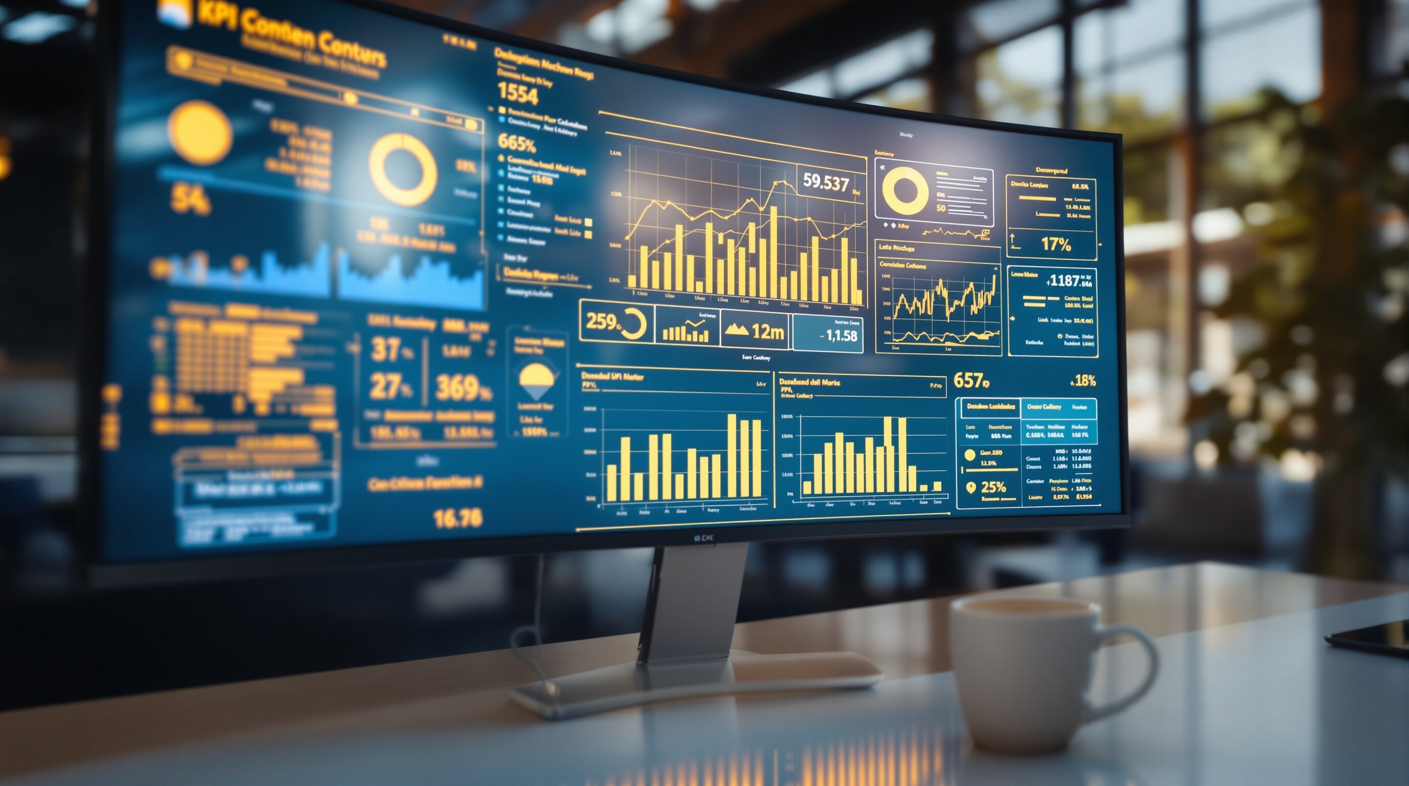 Data analytics dashboard